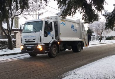 Por las condiciones climáticas, este lunes no habrá recolección de residuos en Trevelin