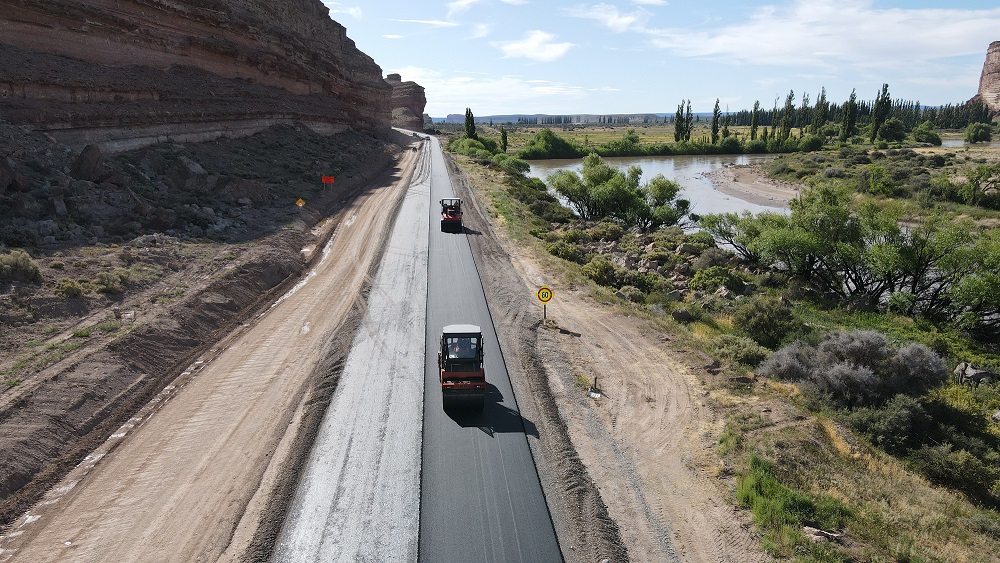 Vialidad Nacional avanza con la repavimentación de varios tramos de la ...