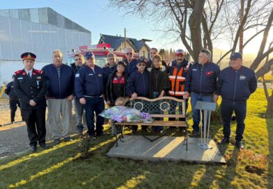 Trevelin inauguró la plazoleta “Beatriz Miguel” en homenaje a la primera mujer bombera de Chubut