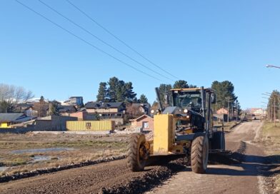Trevelin: Servicios Públicos avanza con tareas de mantenimiento en distintos sectores