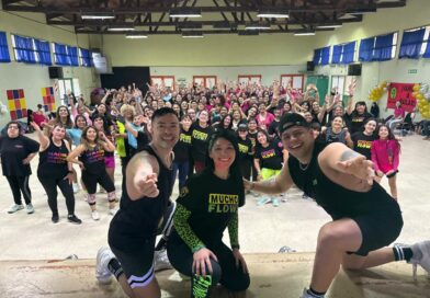 Fue un éxito la Masterclass Internacional de Zumba en Esquel