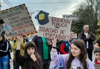 Esquel: importante participación ciudadana en la 5° Marcha Federal Universitaria
