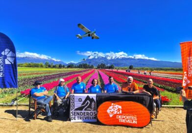 Trevelin presentó la tercera edición de senderos: una carrera solidaria para ayudar a comprar una ambulancia
