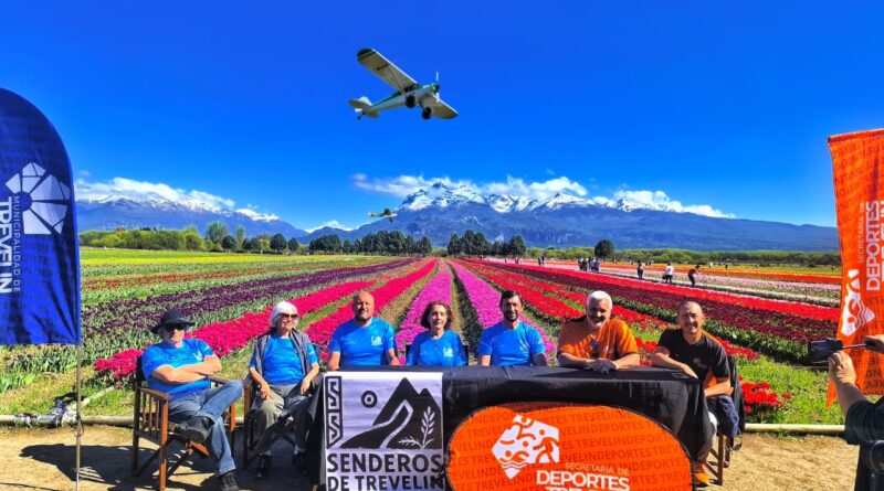 Trevelin presentó la tercera edición de senderos: una carrera solidaria para ayudar a comprar una ambulancia